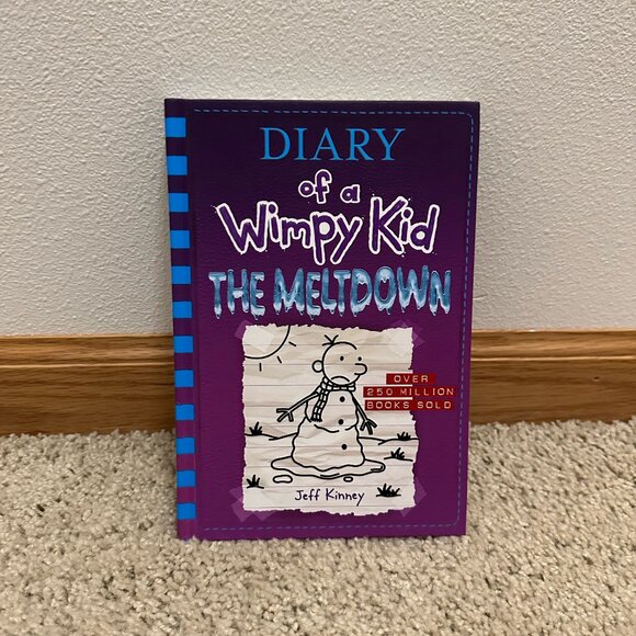 Diary of a Wimpy Kid The Meltdown by Jeff Kinney Hardcover Book - Picture 1 of 2